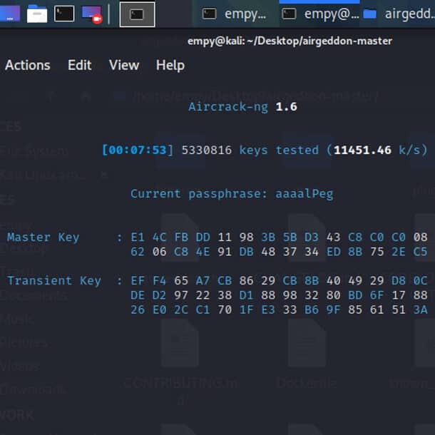 Airgeddon und Aircrack-ng